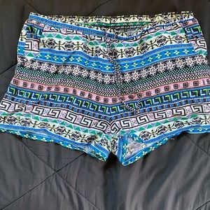 Flowy Bright Printed Shorts